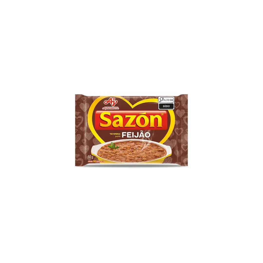 Tempero para Feijão SAZON - 60g BrasilinBox