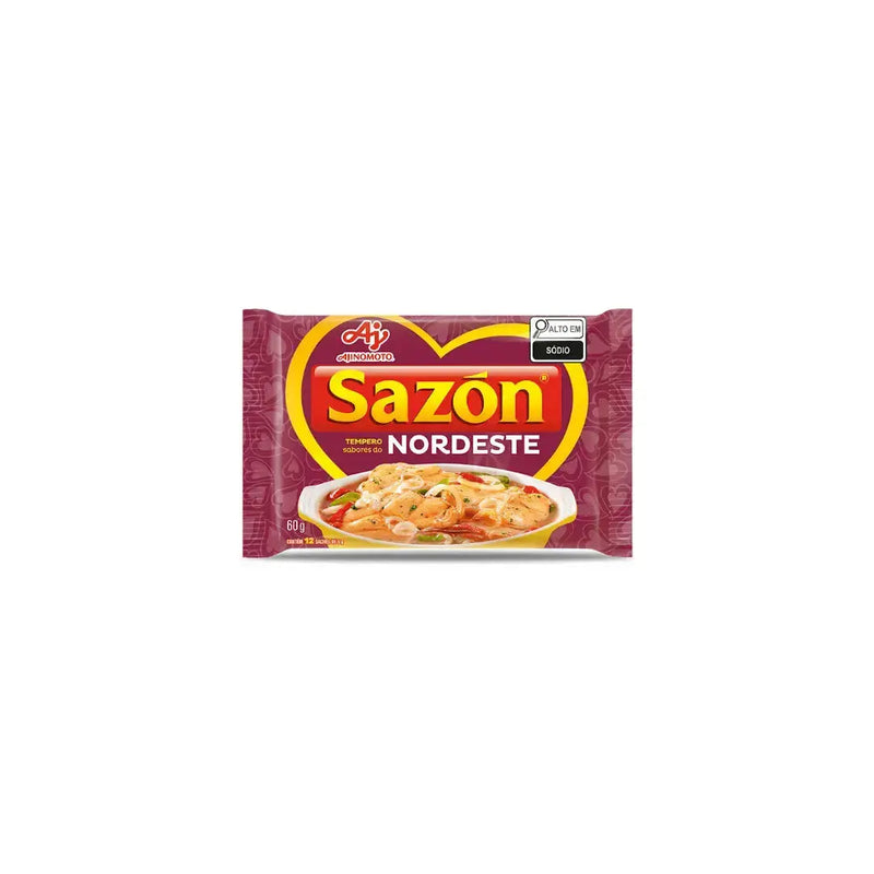 Tempero Sabor do Nordeste SAZON - 60g BrasilinBox