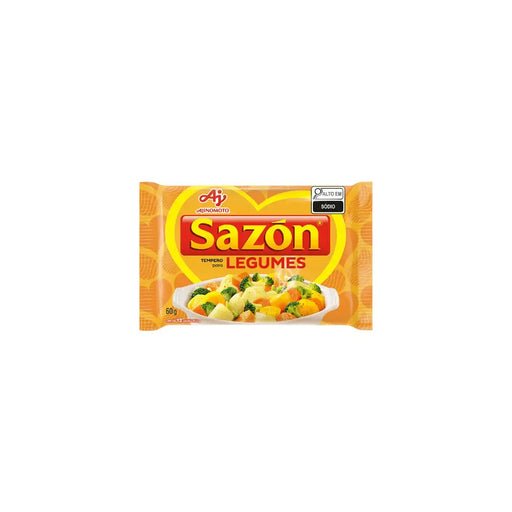 Tempero para Legumes SAZON - 60g BrasilinBox