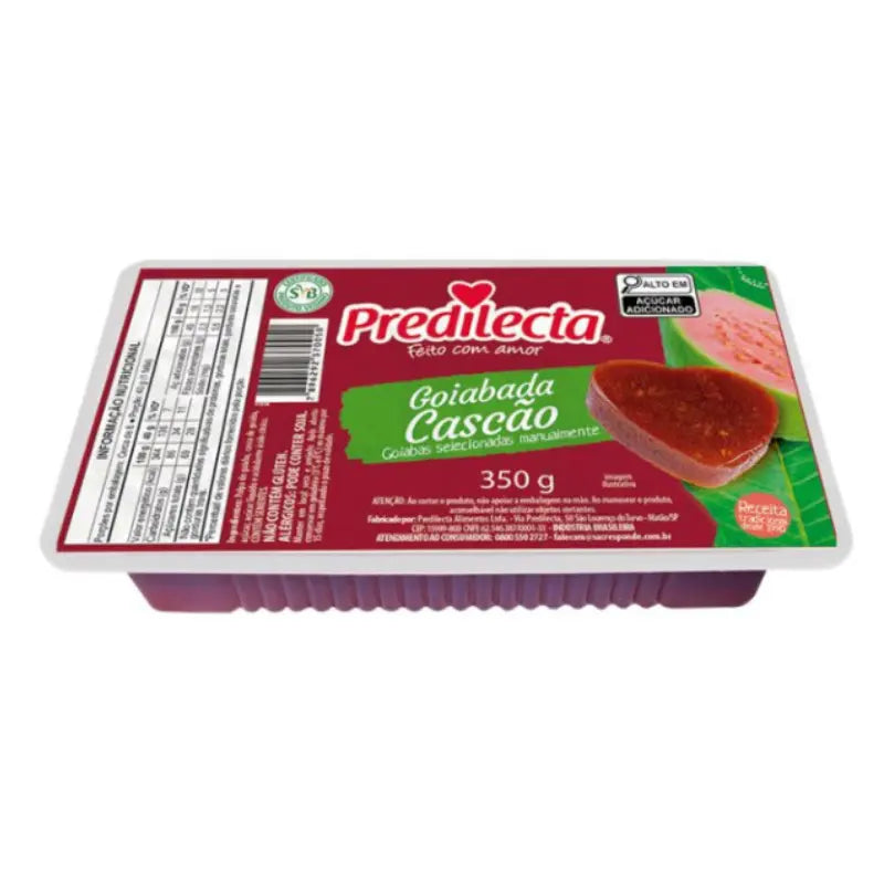 Goiabada Cascão PREDILECTA - 350g / Guava Paste PREDILECTA - 350g BrasilinBox