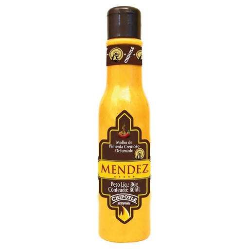 Molho de Pimenta Cremoso Defumado Chipotle MENDEZ 80ml 