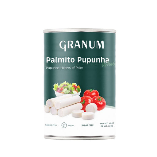 Palmito Pupunha em Conserva GRANUM 400g 