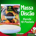 Massa para Pastel em Disco Congelada JABOQUE /  Round Pastel and Empanadas Pastry - 520g 