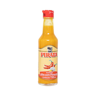 Molho de Alho com Pimenta PIRATA 150ml BrasilinBox