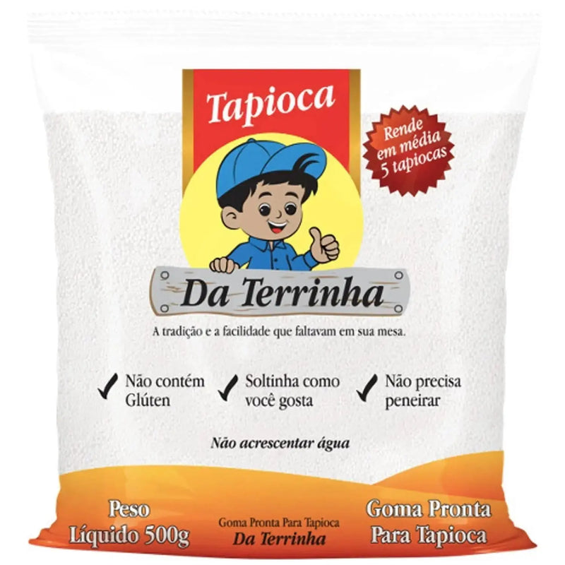 Tapioca Hidratada DA TERRINHA 500g BrasilinBox