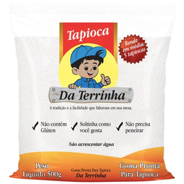 Tapioca Hidratada DA TERRINHA 500g BrasilinBox