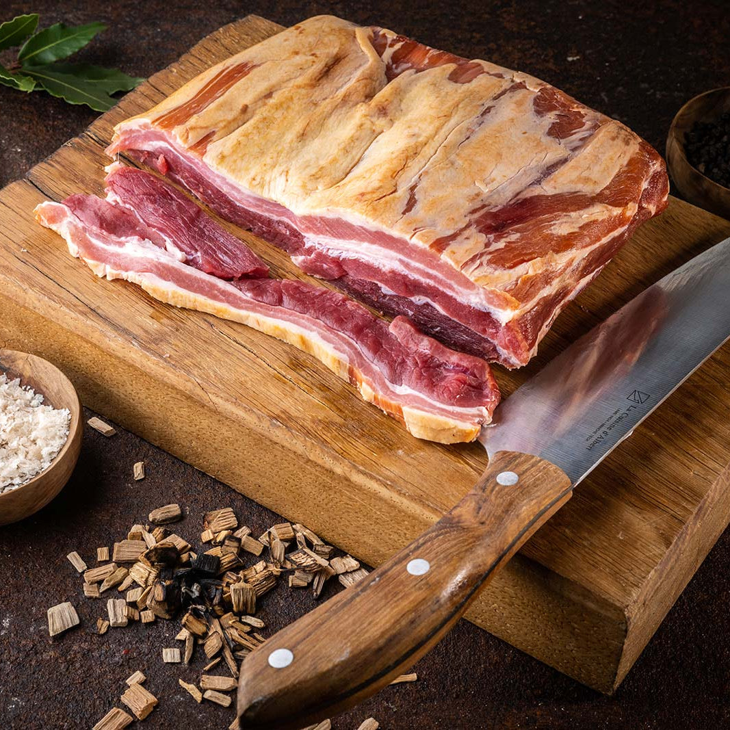 Bacon Fatias Defumado TOPBRAZIL / Sliced Smoked Bacon (250g -350g)