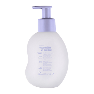 Sabonete Líquido Relaxante Mamãe e Bebê NATURA 200ml 