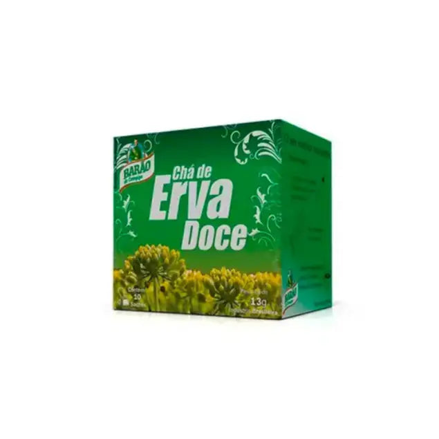 Chá de Erva Doce BARÃO - 13g (10 sachês) BrasilinBox