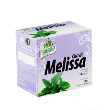 Chá de Melissa BARAO - 13g (10 sachês) BrasilinBox