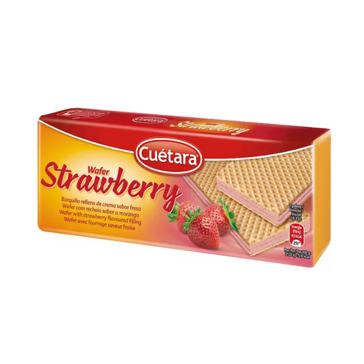 Wafer de Morango / Strawberry Wafer CUETÁRA - 150g 