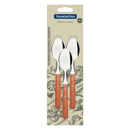 Kit de Colheres de Chá/Café Tramontina 3 peças BrasilinBox