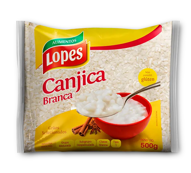 Canjica Branca LOPES - 500g 
