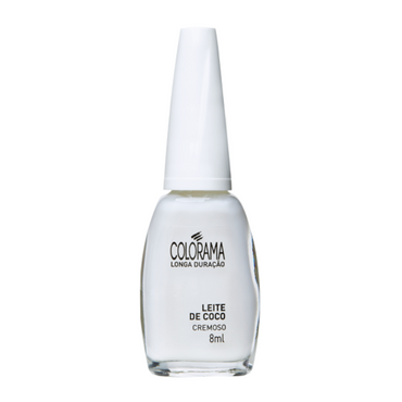 Esmalte Leite de Coco COLORAMA 8ml 