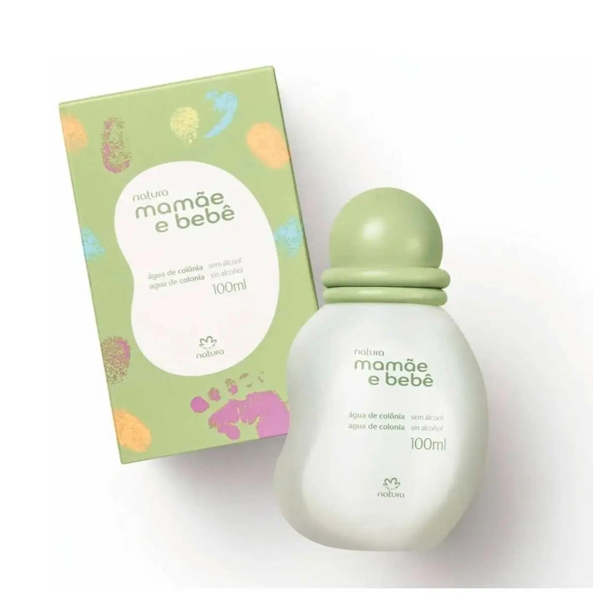 Água de Colônia Mamãe e Bebê NATURA 100ml BrasilinBox