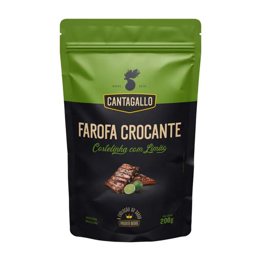 Farofa Crocante Costelinha com Limão CANTAGALLO 200g 