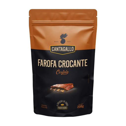 Farofa Crocante Costela CANTAGALLO 200g 
