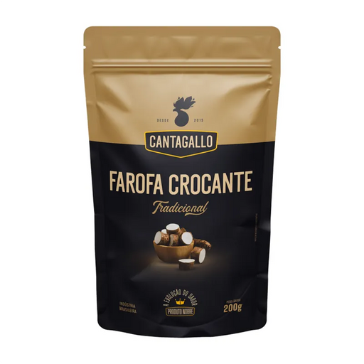 Farofa Crocante Tradicional CANTAGALLO 200g 