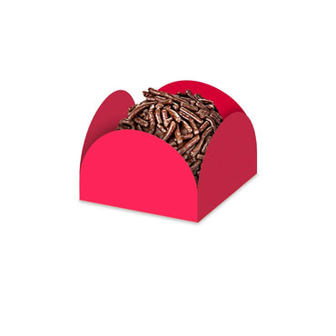 Forminhas Para Doces 4 Pétalas N.7 - 50 unidades 