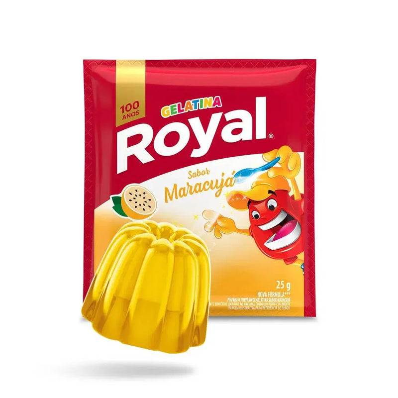 Gelatina em Pó de Maracujá ROYAL - 25g 