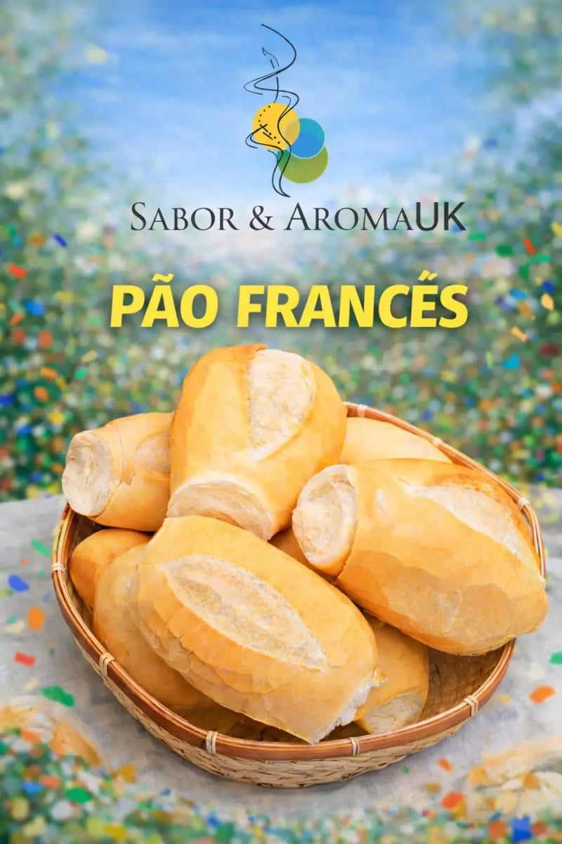 Pão Francês Congelado SABOR & AROMA - Embalagem com 7 pães 