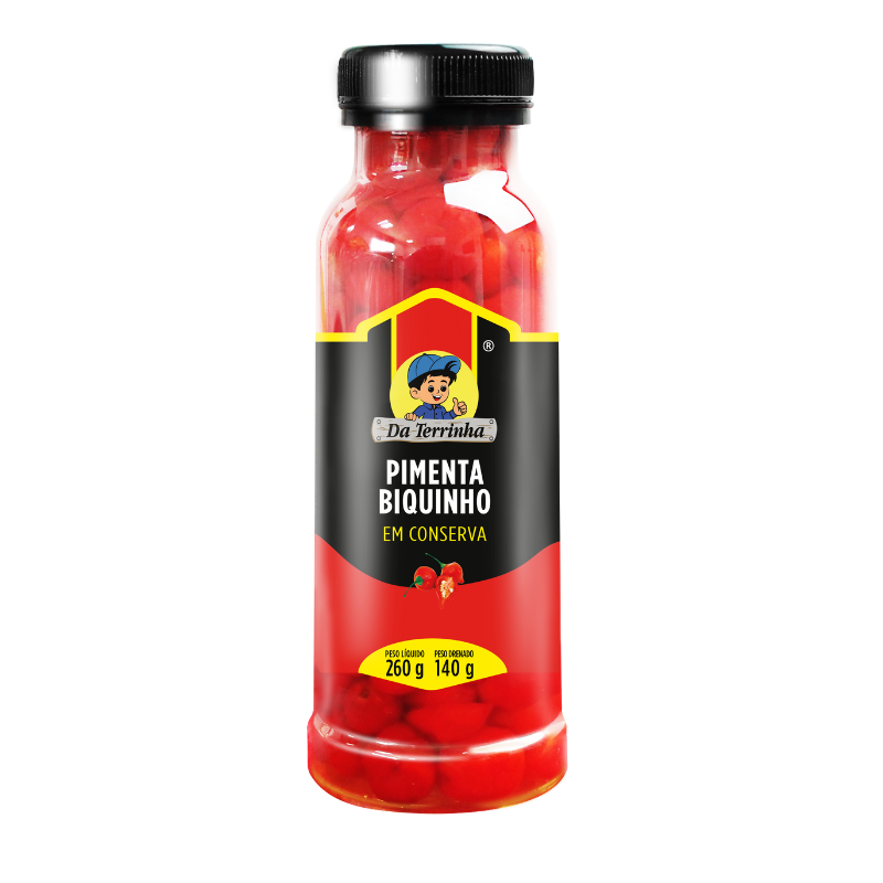 Pimenta Biquinho em Conserva DA TERRINHA - 260g 