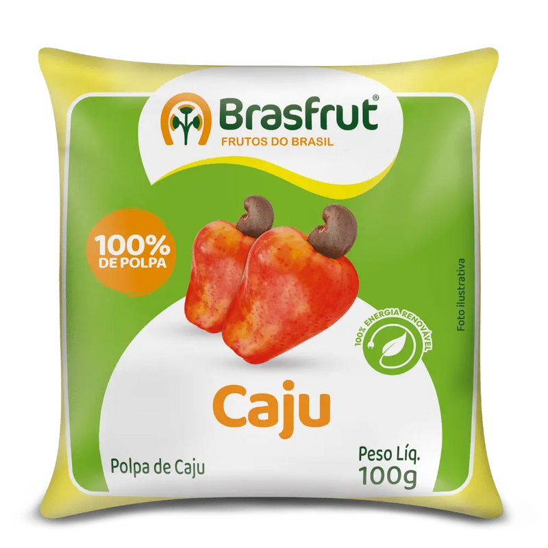 Polpa de Caju BRASFRUT 100g 