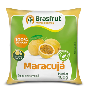 Polpa de Maracujá BRASFRUT 100g 