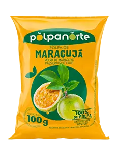 Polpa de Maracujá POLPANORTE - 100g 