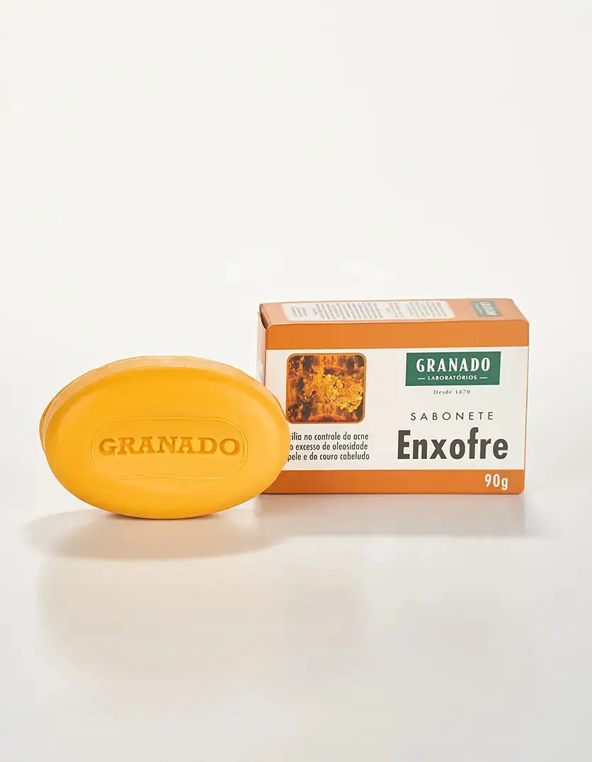 Sabonete de Enxofre GRANADO 90g BrasilinBox