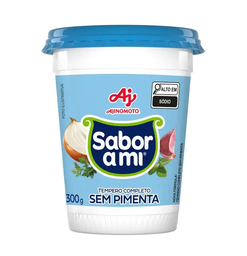 Tempero Completo sem Pimenta / Complete Seasoning without Pepper SABOR A MI - 300g 
