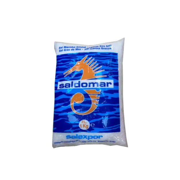 Sal Marinho SALDOMAR - 1kg / SALDOMAR Crystal Sea Salt - 1kg BrasilinBox
