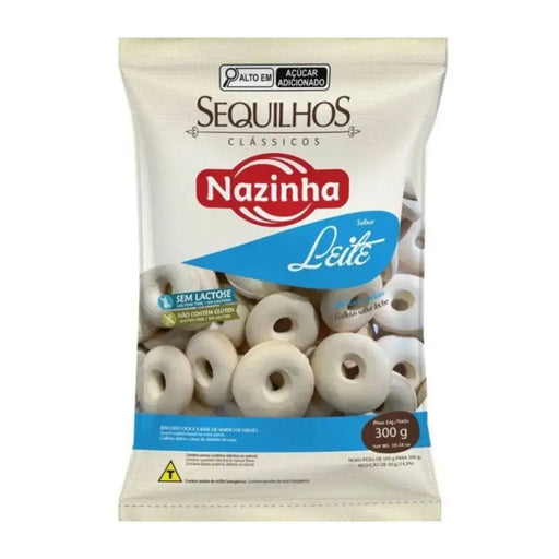 Sequilhos de Leite NAZINHA 300g 