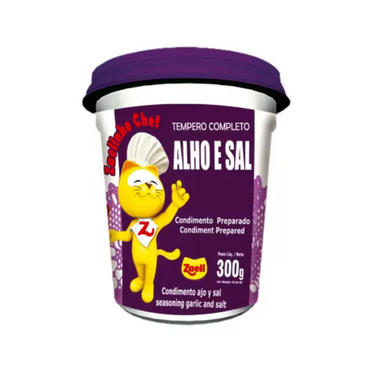 Tempero Alho e Sal / Garlic and Salt Seasoning ZAELI - 300g 